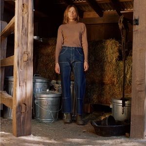 EUC Rudy Jude utility jeans in classic indigo size 4.